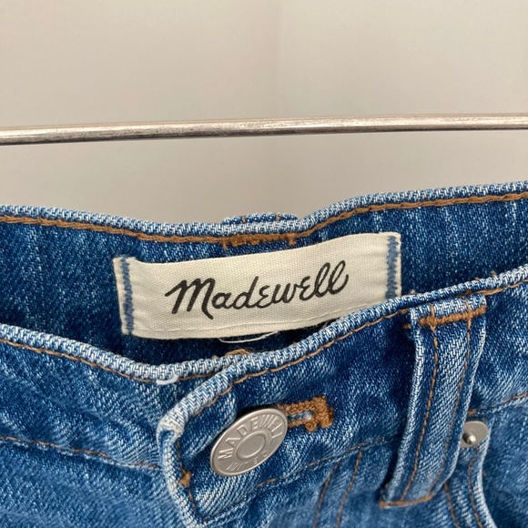 Madewell Frisco Denim A-Line Jean Mini Skirt - Picture 3 of 8